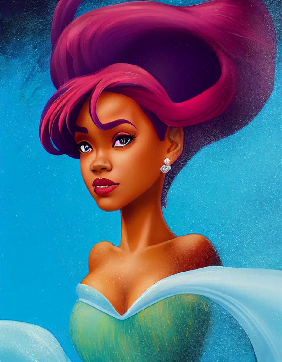 ampp_ampp_ampp's tweet photo. Cool idea @CastanedaDreams with
'Mermaids of Color' post. I'll throw a few into the mix.
1/4
#littlemermaid #mermaid #mermaidsofcolor #aiartist #aiartoftheday #generativeart #digitalart #MidjourneyAI #midjourney #AiArtwork #aiartcommunity #AI #AIart #stablediffusion #dalle2 https://t.co/pXQVMiz81C