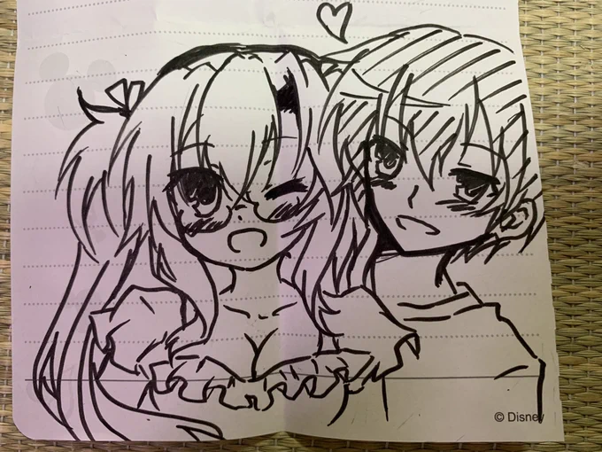 魅ぃさん(@mii_aki)と新刊交換して頂きました〜☺️🙏✨エコバッグ助かる…😇✨✨✨イラスト本に武蔵さん居て歓喜してからのお手紙にうちの武蔵しゃんと提督描いてあって発狂です😇🙏✨✨✨本当にありがとうございました…!!😭✨修羅場乗り切る…!😇😇 