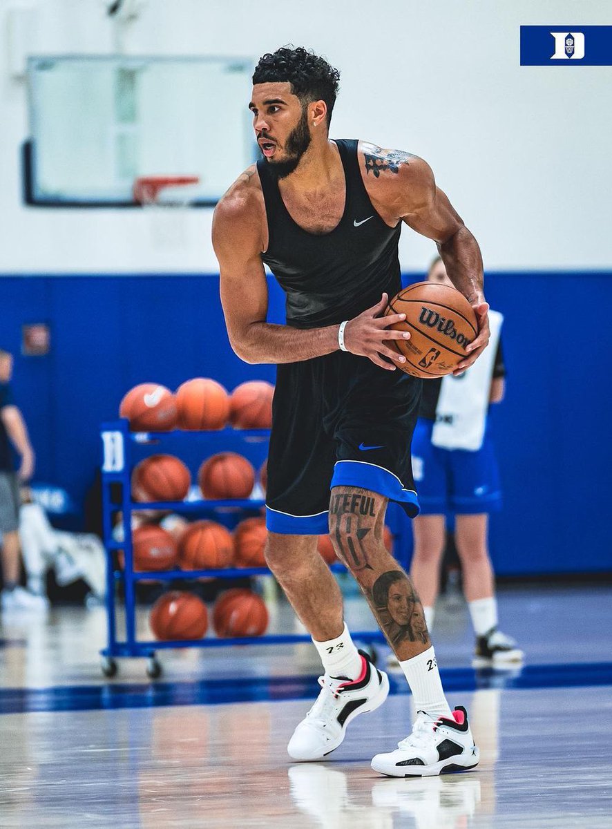 Nick DePaula on X: Jayson Tatum in his first signature shoe, the Jordan  Tatum 1 at #NBAAllStar 👀👀  / X