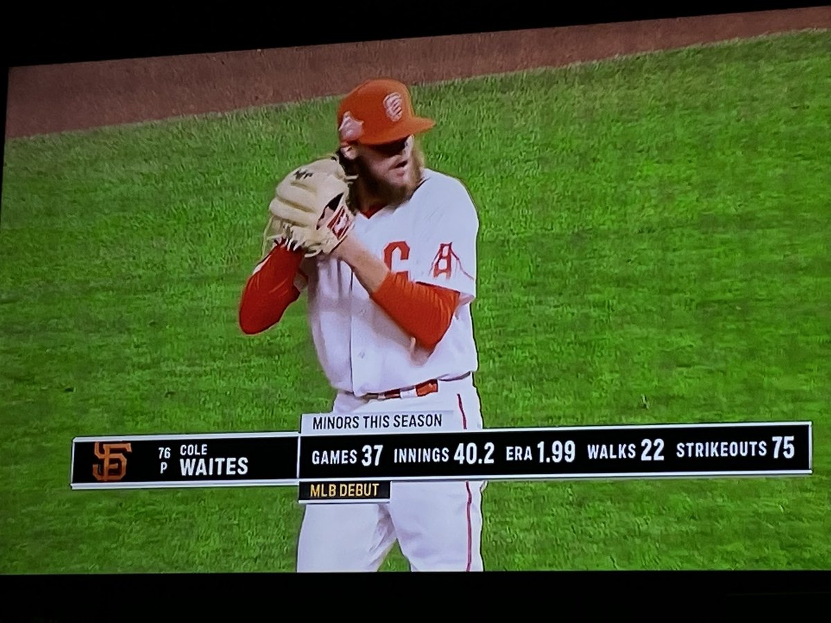 CoachLussi's tweet photo. Huge night! @cole_waites35 with a shutout inning for his major league debut! Extremely proud! Hard work paying off! Go be great! https://t.co/8mHweH4dj0