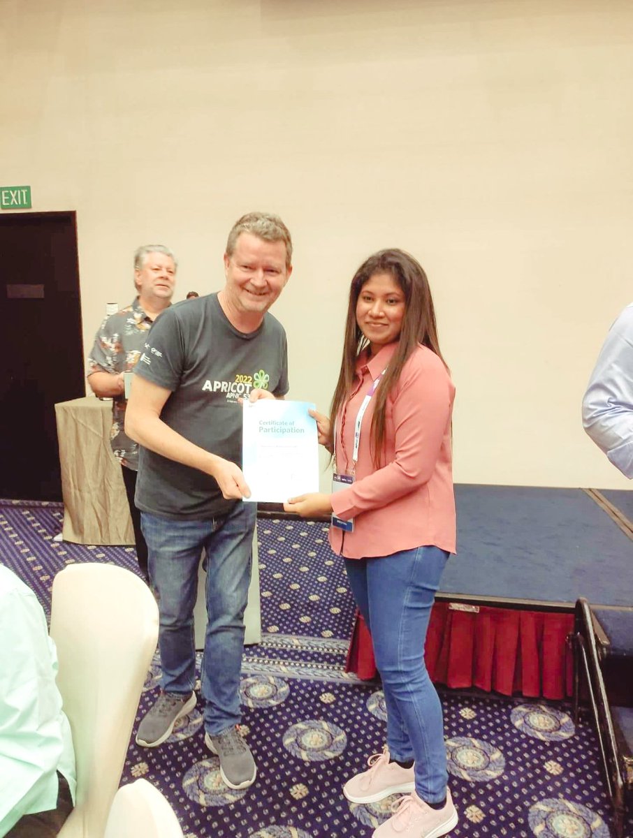 hadshanak3's tweet image. #workshop2022  #APNIC54 
~Network Management and Monitoring~
Thank you for great mentoring session! ✨
 #Dave #Abdul #Terry

#singapore