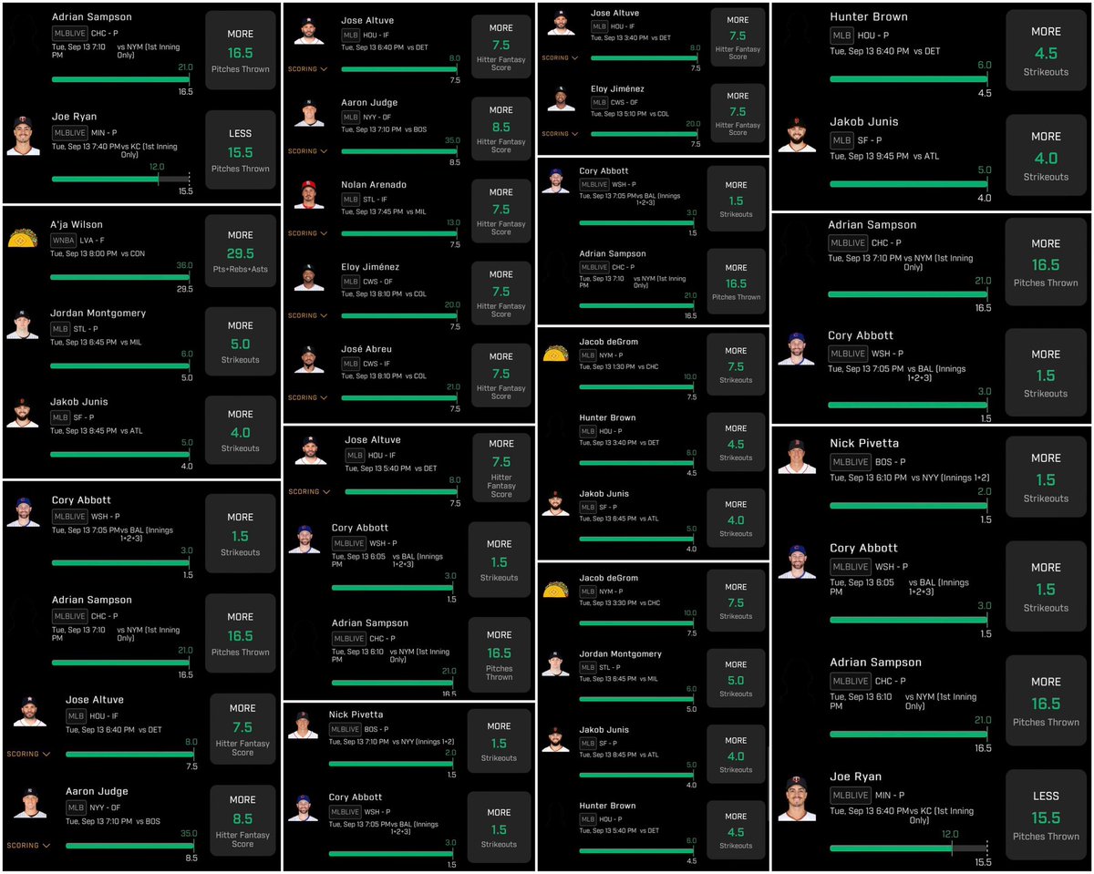 ANOTHA DAY ANOTHA DOLLA 🤩

Patreon peeps are FEASTING! The 4TH STRAIGHT profitable day in a row! 🤑

Everyone has made their money back AND we’re about to give away $1,000! 🔥

Back to back days hitting a 10X or better! LINK IN BIO! 🔱

#DFS #PrizePicks #GamblingTwitter