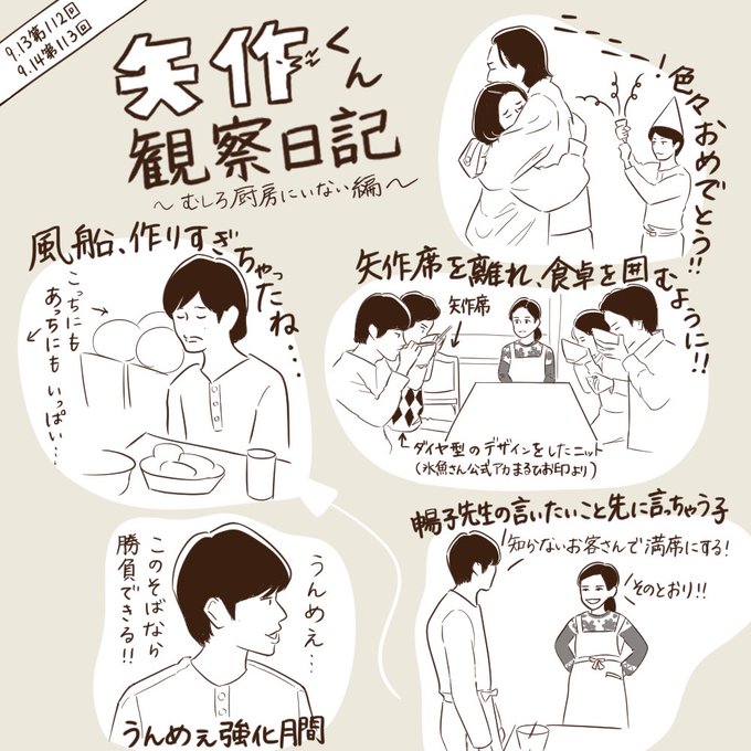 【矢作くん観察日記】(昨日・今日分)
👕今日の矢作くんのヘンリーネックシャツ占い👕
今日のボタンの数は…
●●●● 4個!大吉!
当面の目標を立ち上がってドヤ顔で宣言すると叶うでしょう!
#ちむどんどんする 