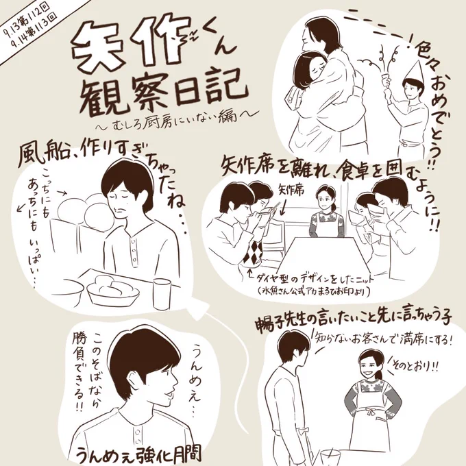 【矢作くん観察日記】(昨日・今日分)
👕今日の矢作くんのヘンリーネックシャツ占い👕
今日のボタンの数は…
●●●● 4個!大吉!
当面の目標を立ち上がってドヤ顔で宣言すると叶うでしょう!
#ちむどんどんする 