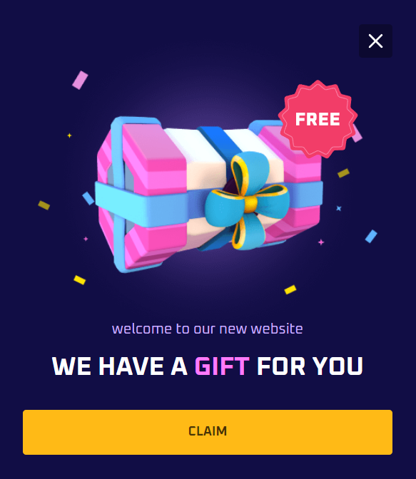 🎁 Do not forget to claim your new house box for the 95% chance of receiving a hero

💡 Just visit the Thetan Arena website and a pop-up will direct you to the marketplace where you can claim your gift

Get your hands on the gift straight away
👉 qrco.de/newhouse_tw