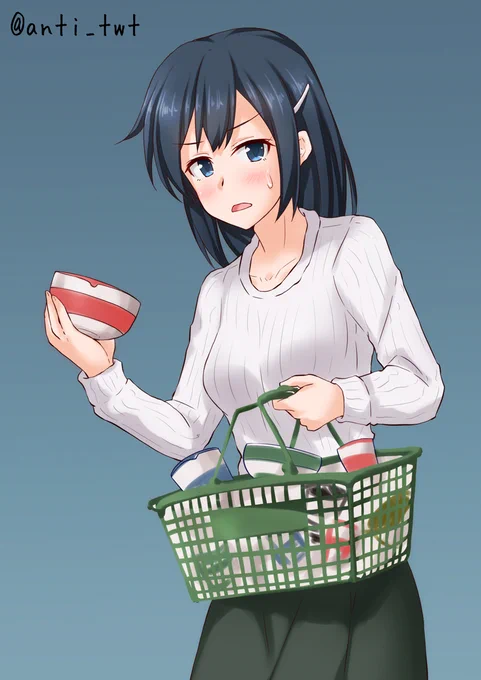 イベントに備え食料調達班に任命された蒼龍加賀「何のんびり買ってるの?このコンビニの食料は南雲機動部隊が買い取ったわ!箱で持ってきなさい。箱で!」 