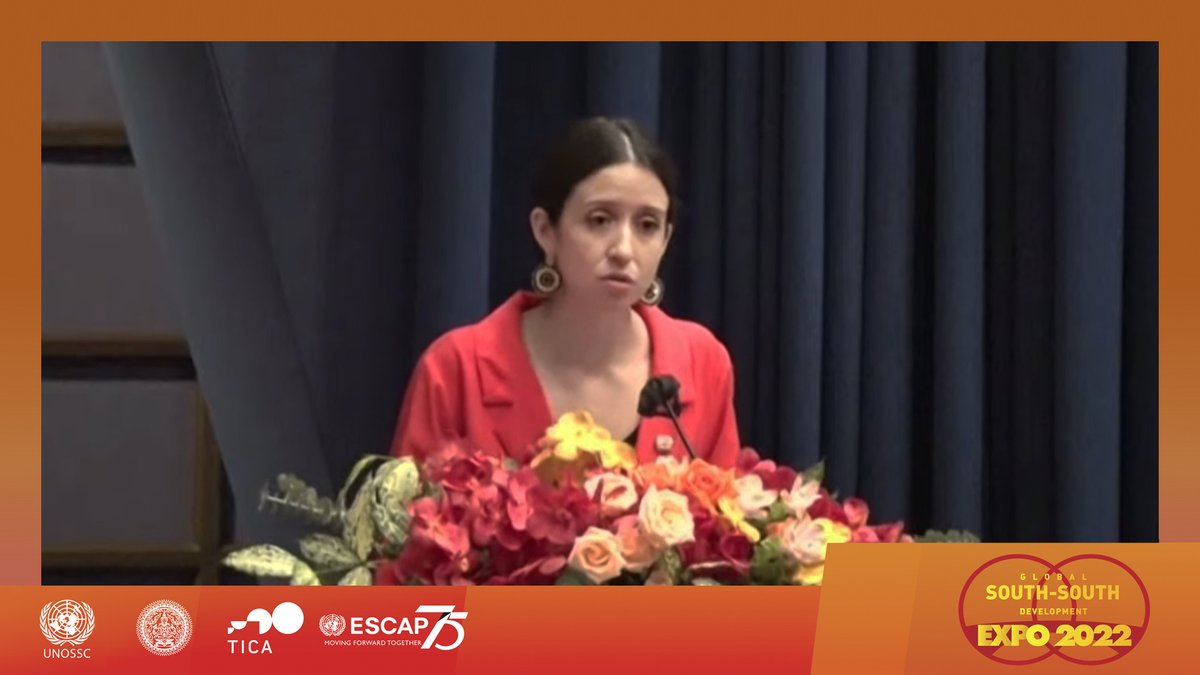 UNOSSC's tweet photo. 🗨️ #DGForum 2022: Es fundamental el impulso de la #CooperaciónSurSur y triangular, más ahora en la lucha contra la Pandemia; ya que contribuye al fortalecimiento de políticas, a la mejora de capacidades, y al reforzamiento institucional - @AdrianaMiraSV, Viceministra, El Salvador https://t.co/vbjFREJFbO