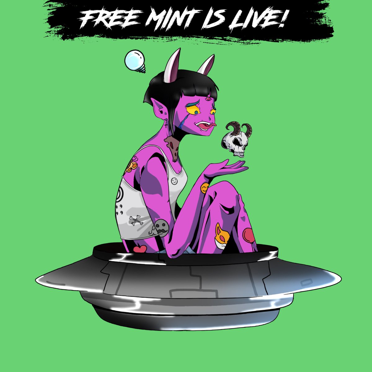 Free mint is now live! 👹

Giving away 3 Demon Bowl airdrops to 3 people who interact.

Mint : demonbowls.xyz

Etherscan: etherscan.io/address/0xeb00…

Opensea: opensea.io/collection/dem…

#FreeMint #NFTCommunity #NFTs