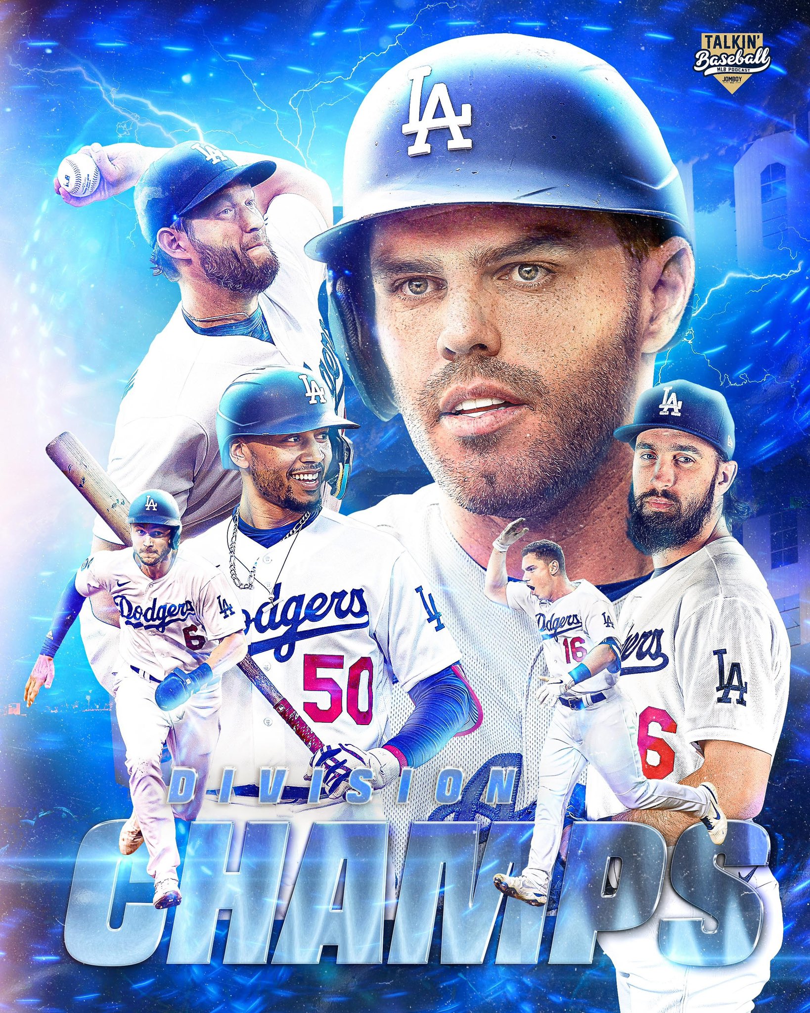 2023 Mlb Nl West Champions The Los Angeles Dodgers Poster Shirt