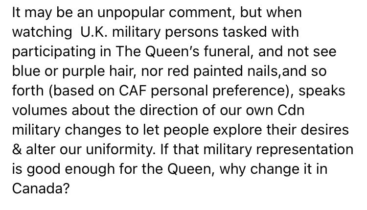 KBG_Tweets's tweet image. And now this…. #trudeau #dismantle #military #QueenElizabethII #RoyalFamily #military