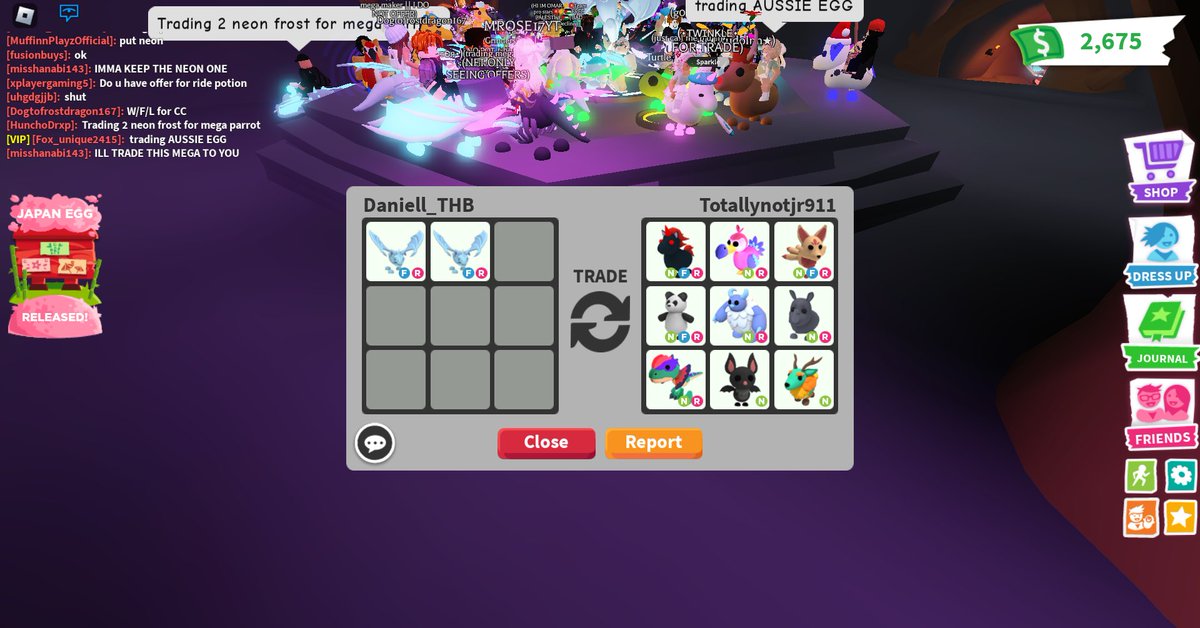 guys report this person for scamming she said she would add after then left for after all the hard work #adoptme #adoptmetrading #Adoptmetrade #adoptmecrosstrades #adoptmecrosstrade #adoptmetradin #adoptmetrader #royalehigh #mm2trading  #royalehighcrosstrading #royalehighhalos