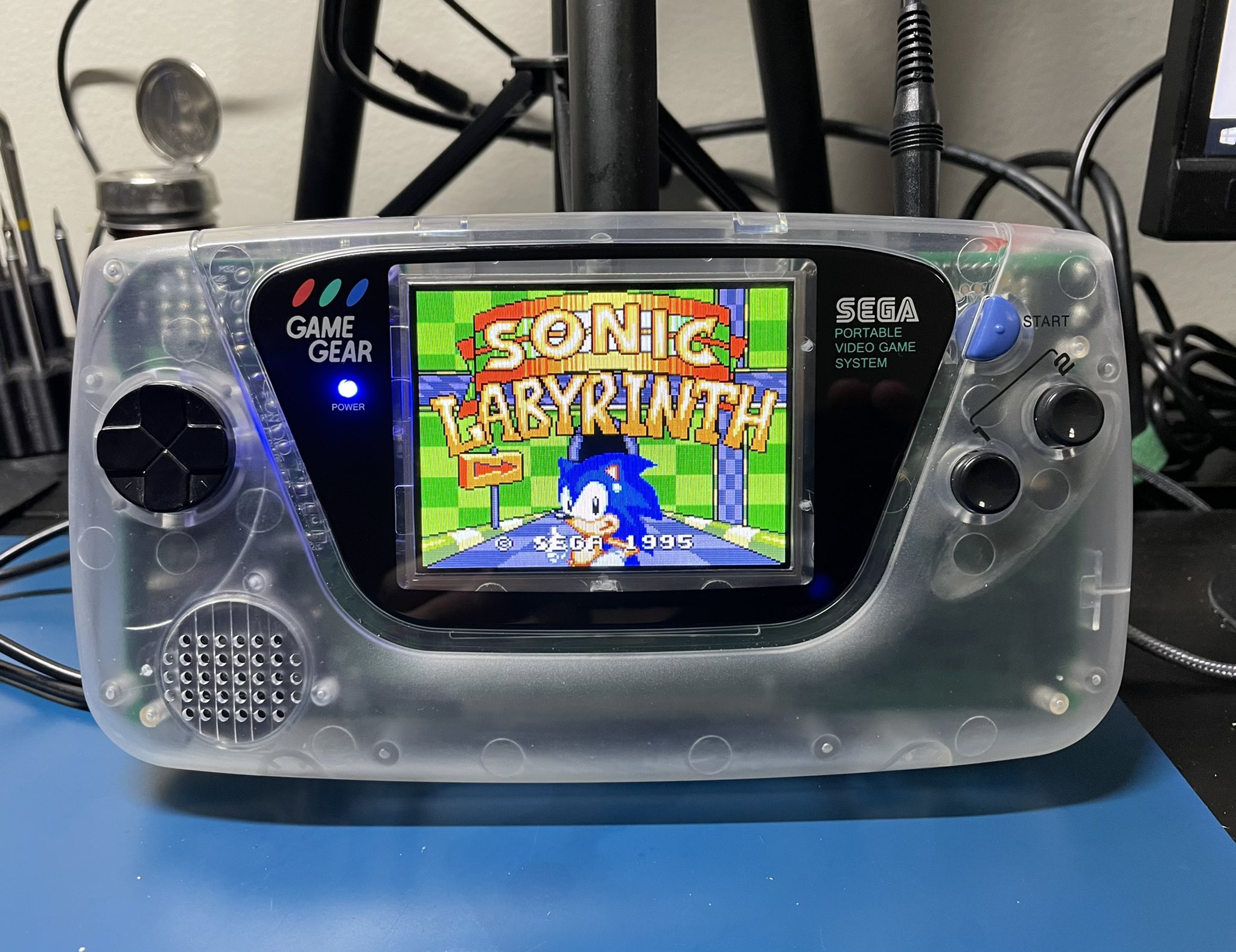  Sonic Labyrinth - Sega Game Gear : Video Games