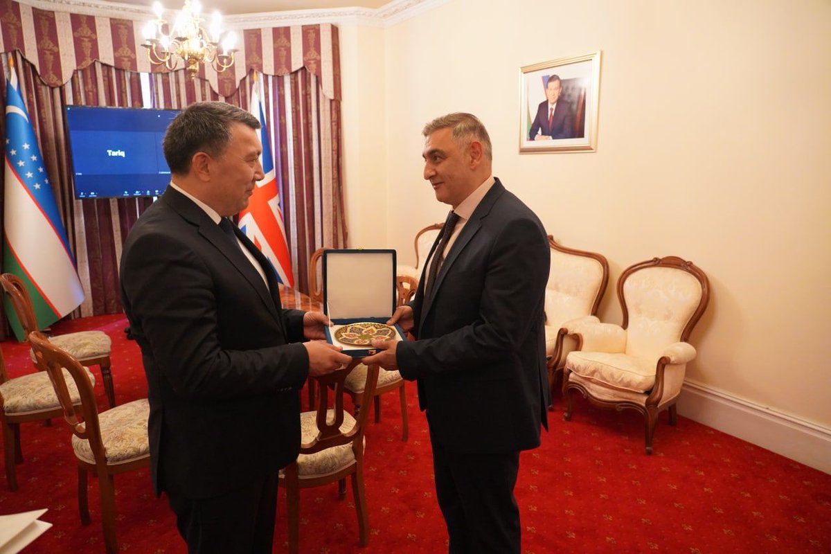 AfghanSolutions's tweet photo. AKS have presented a capacity development paper to HE the Chairman of the state committee of the Republic of Uzb for Ecology and Environment Protection and HE the Ambassador of Republic of Uzb in London. The work will be followed with upcoming workshop to be held in Tashkent. https://t.co/yfp6OZwkWQ