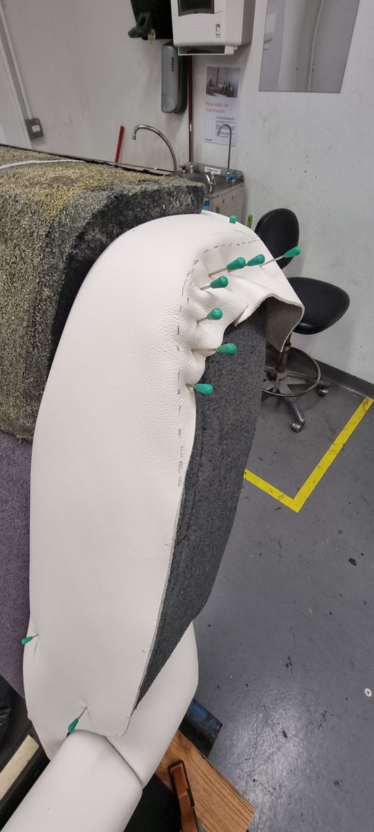 Pimpmyp's tweet photo. Patterning up 4 x single and 2x double seats #G650 https://t.co/68pf17TMBW