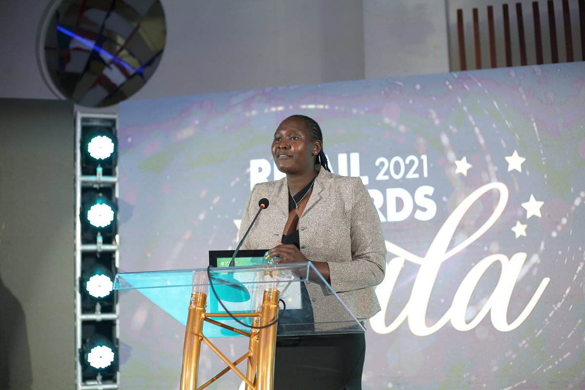 vivoenergykenya's tweet photo. On Friday 9th September we held our 2021 Retail awards here are the winners of the day: 
Congratulations to Sarah Chesang Kurgat of Shell Eldoret service station  for exemplary customer service. She won the Customer Champion of the year 2021. #PeopleMakeTheDifferenceReal https://t.co/1pFjfccI6T