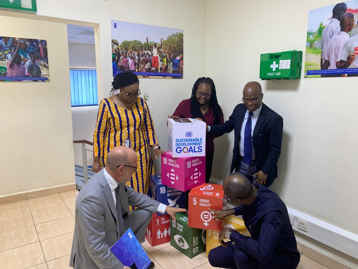 The new Head of Mission for @SweinSouthSudan <a href="/tomasbrundin/">Tomas Brundin</a>, paid a courtesy visit to <a href="/undpsouthsudan/">UNDP South Sudan</a> Res. Rep. Dr. Sam Doe in Juba. The two reaffirmed their commitment to support peace and development initiatives in #SouthSudan