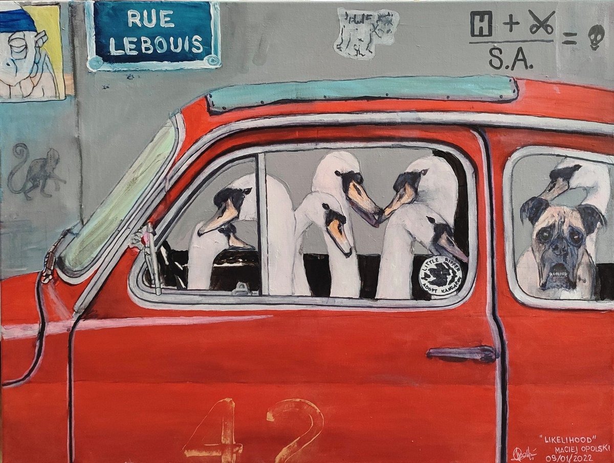 MacOpolski's tweet photo. @joshwax_ All NFTs are Super Rare 1/1 (selected here NFTs come with the same as NFT  original canvas painting signed by artist free)
First three sizes 80cm × 60cm
The big breasted is 120cm × 80cm https://t.co/rM7mE0b09V