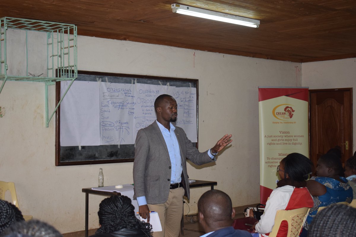 CREAWKenya's tweet photo. CREAW last week conducted a 2-day training at Kibera, Nairobi through the Jasiri Fund Program. The training was attended by beneficiaries of the Jasiri Fund and our partners #KWFT , @GROOTSKenya , @CCGD and Ajira.
#JasiriFund #MastercardFoundation https://t.co/clXYYo4hTk