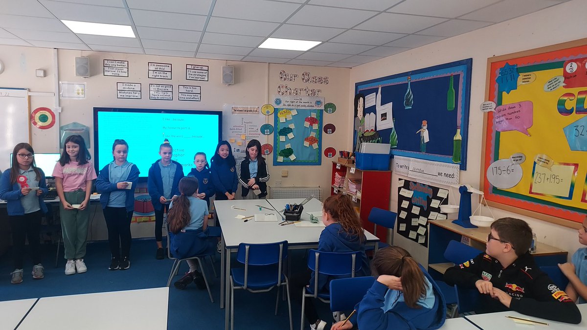 marys_rc's tweet image. Pupils from Blwyddyn 5 have been presenting their School Council manifestos to their peers in preparation for the class ballot. #sharingouropinions
#confidentcandidates 
#democracyinprogress 
#righttobeheard 
@StuartRRSA