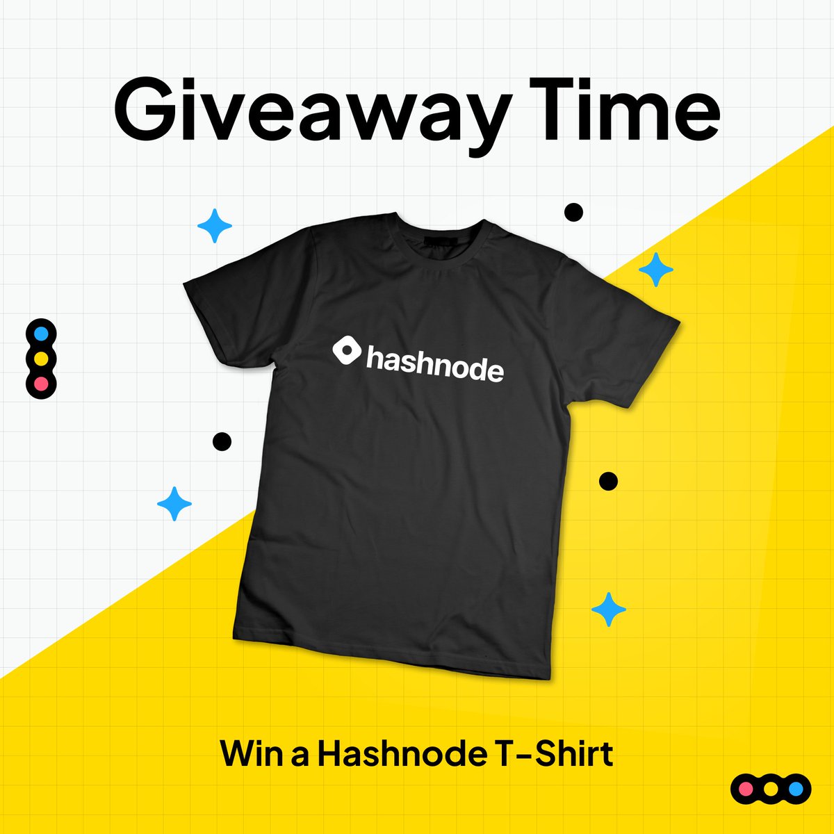 hashnode's tweet image. Giveaway Time 🎉🎉

What should you never tell an engineer?
1️⃣ Retweet with your answer
2️⃣ Like + Follow Hashnode

And get a chance to win a Hashnode t-shirt! 👕

The winner will be notified on September 19. 
Keep your DMs open. 😏