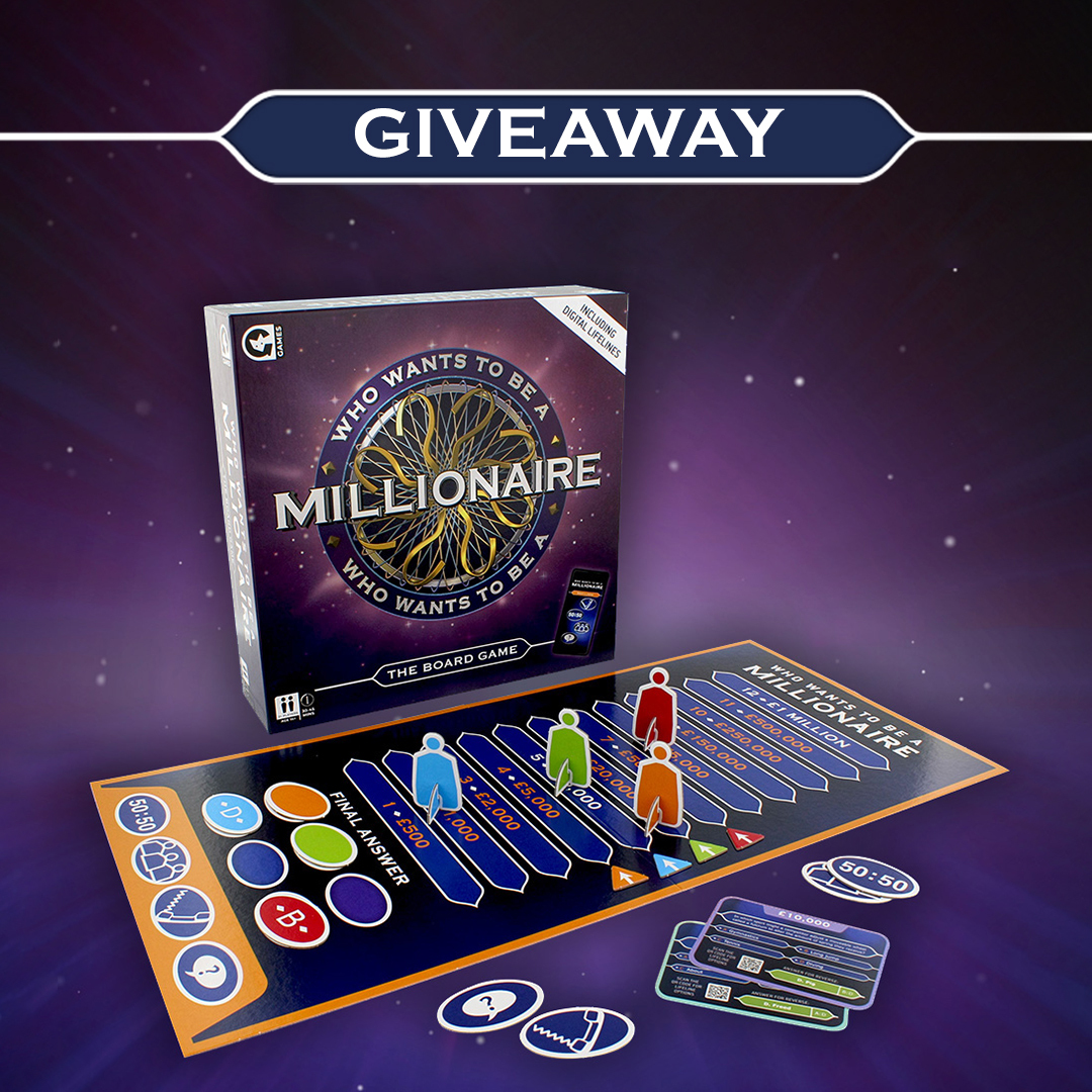 millionaireukbg's tweet photo. 🚨 GIVEAWAY ALERT 🚨 

Just FOLLOW and RETWEET 

Competition ends 16.09.22 at 2pm UK only, T&amp;Cs apply. 

#WinnersWednesday #competition #giveaway #whowantstobeamillionaire https://t.co/2zdRQyU1mA