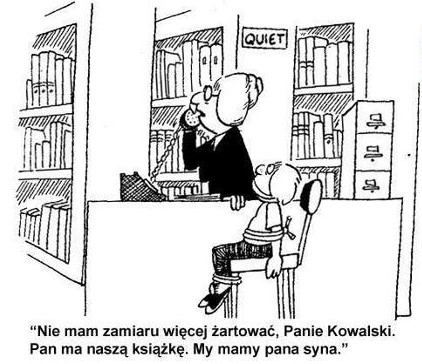 BWCH_BG_PW's tweet photo. Nie zadzieraj z bibliotekarzem !!! #heheszki #librarytwitter #libraryjoke #joke #TrueStory 🤭🤭 https://t.co/0Q6nVGSZfg