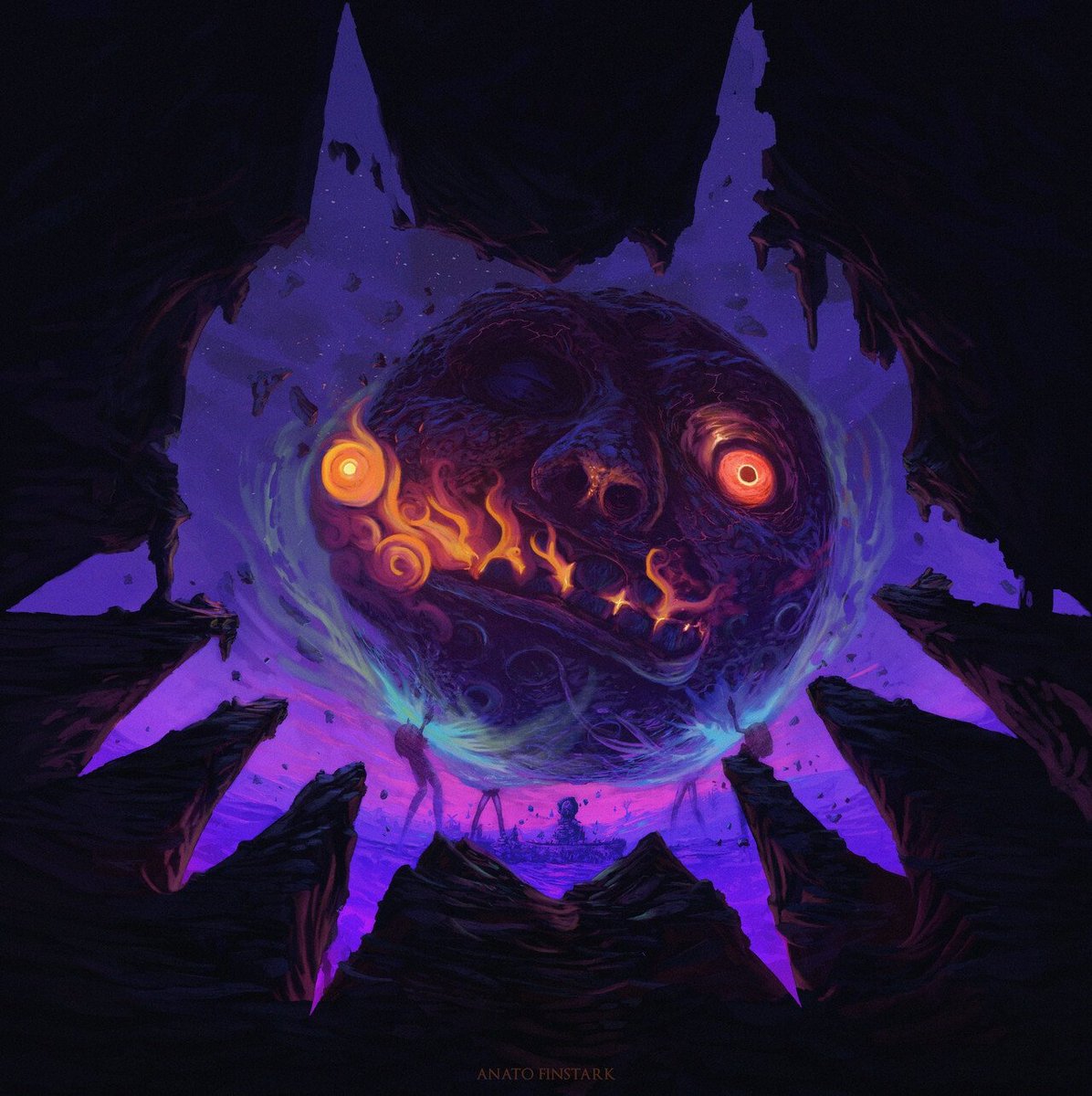 VideoArtGame's tweet photo. Fan art | The Legend of Zelda: Majora's Mask

Artist: @AFinnstark https://t.co/xAulfZmDJX