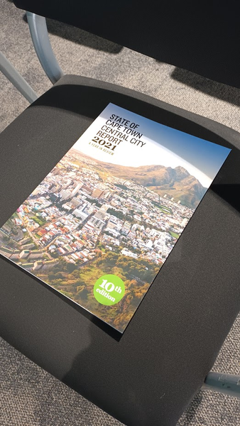 CapeTownCCID's tweet photo. Today is a momentous occasion for the CCID as it launches its 10th edition of the State of CT Central City Report 2021 – A year in review, which analyses new property developments &amp; trends in the CBD during 2021. To get a copy,email aziza@capetownccid.org. https://t.co/3z009gRNMC https://t.co/8YCLNfZ760