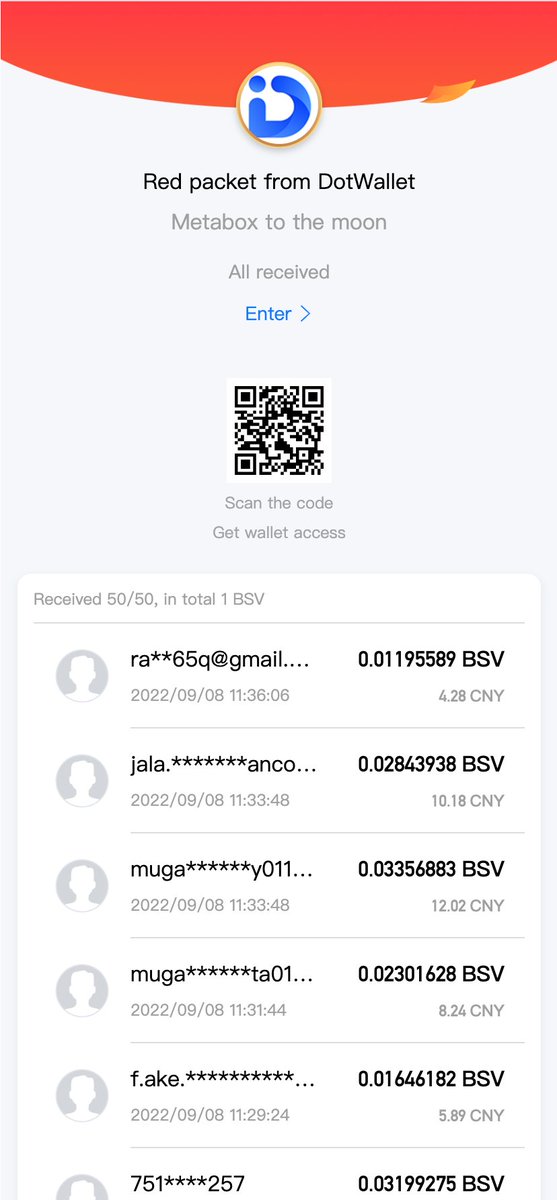 DotWallet tweet media