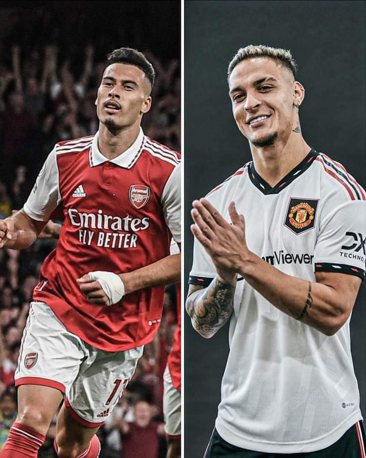 A like for Martinelli ♥️ ,A retweet for Antony ♻️ #AFC #MUFC