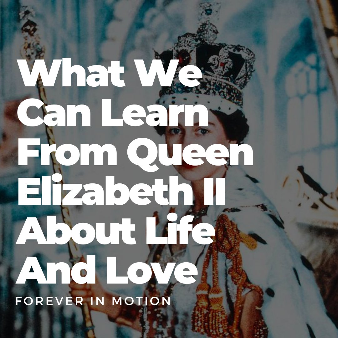 Here are the top 5 lessons Queen Elizabeth II can teach us about life and love.

Read the article from the Forever in Motion blog sec via the link: headwaymade.com/blogs/news/wha…
.
#QueenElizabeth #QueenElizabethII #Queen #QueenElizabethIIMemorial #lessons #Love