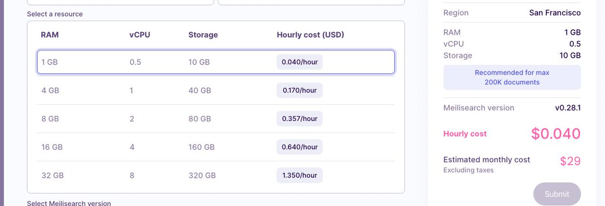 AhtiNurme's tweet image. Competition is always very welcomed, if it brings fairness.
I was contacted couple of days ago by Algolia about my  bill, and I discovered that Meilisearch also now has managed cloud. Going from 400 EUR to 30 EUR is a sweet deal. See more in topic. #meilisearch #algolia #unfair