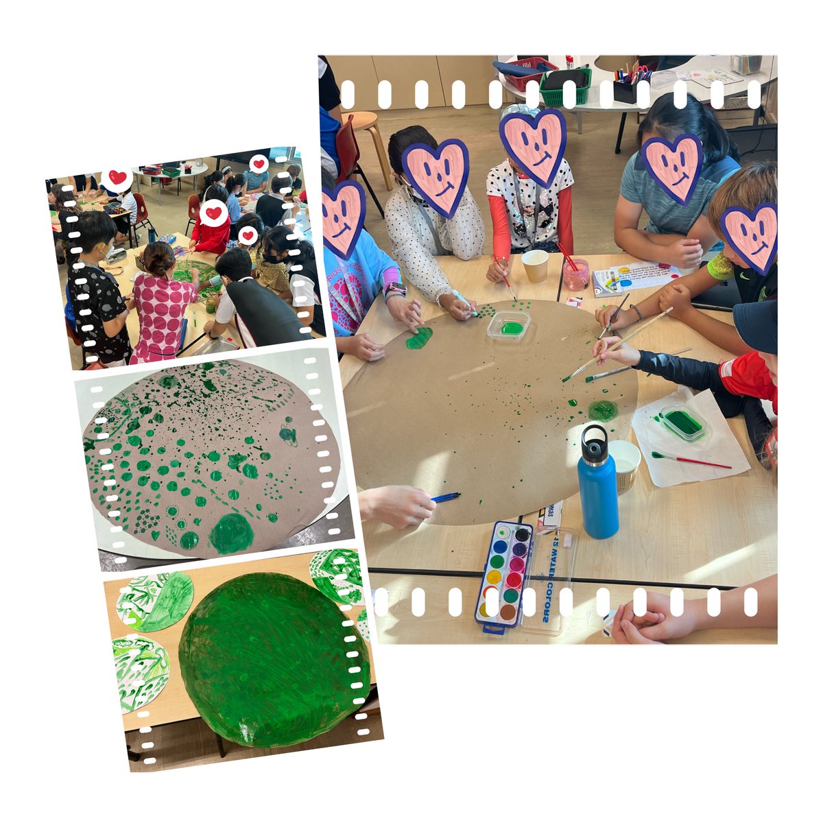 msheatherece83's tweet photo. High school &amp; Primary school collaboration, celebrating #InternationalDotDay https://t.co/OxCLDzIIPO