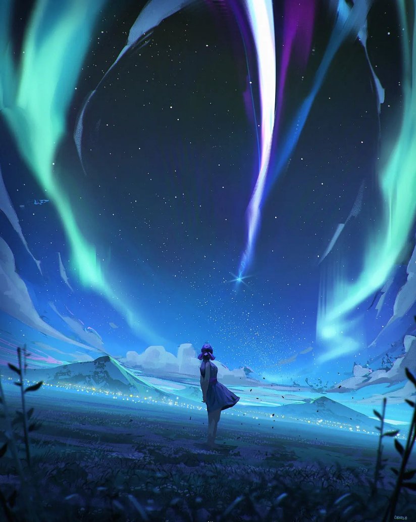 Go anywhere you feel more free than yesterday.

Art by jocelincarmes