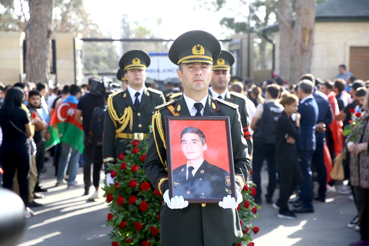 VusaleAbbasovaa's tweet photo. #Azerbaijaniservicemen became #Shehids as a result of Armenia's large-scale provocation.Let’s honor the fallen soldiers who lost their lives in order to protect #Azerbaijan from #ArmenianAggression.
ENOUGH IS ENOUGH!
Protect me from #ArmenianAggression!!! #StopArmenianAggression https://t.co/yce4RsBGgt