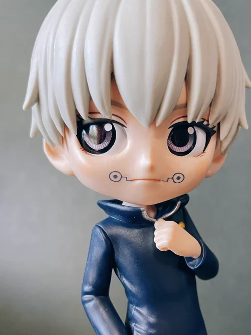 かわいすぎ。こんなにかわいいのに1000円いかないくらいでとれたので「え?いいんですか?」と焦りました。最近じゅじゅフィギュア設定緩くなってるのがちょっと複雑… 