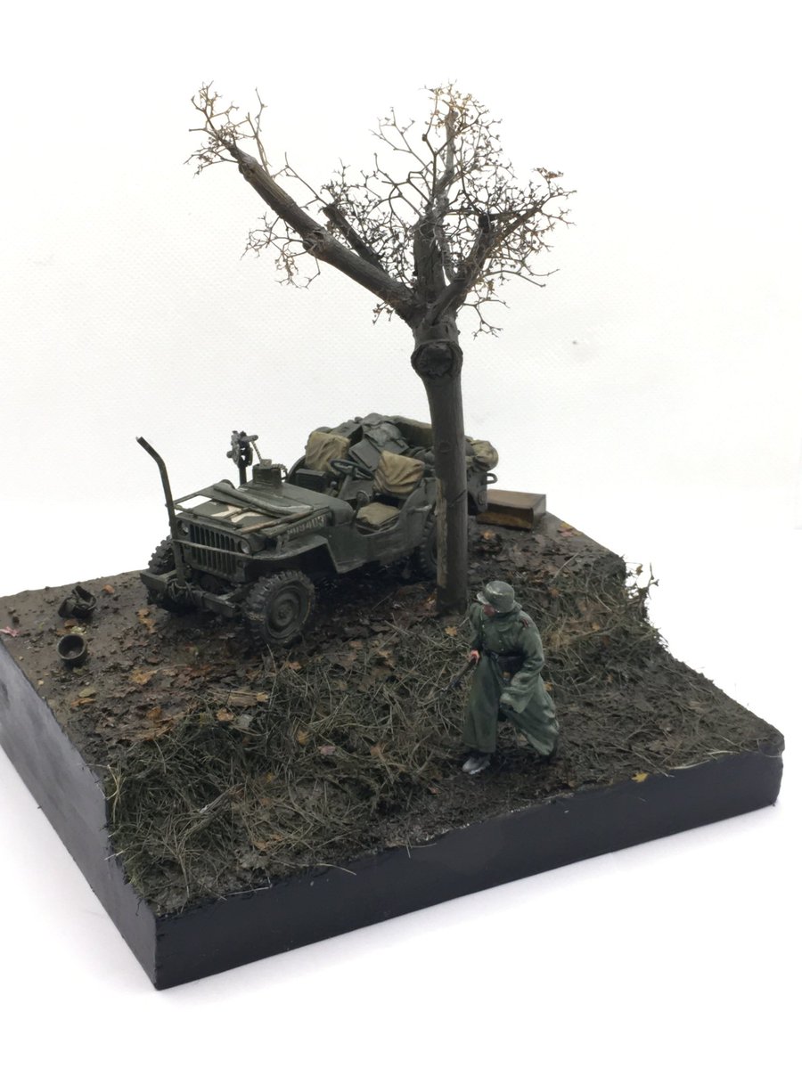 podcast_micro's tweet photo. wolff_scale_models AKA christian wolff's progress with his Battle of the Bulge Group Build diorama, give him a follow on Instagram to see the rest. You can join the group build by messaging us, there's a 1/35 M26E4 Pershing Pilot up for grabs. #groupbuild #scalemodel https://t.co/bjrPZkBV9Q