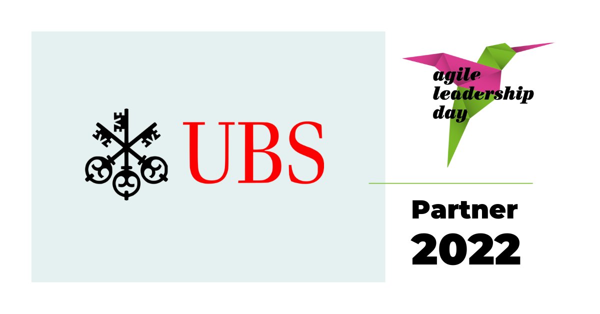 UBS is a Gold Partner for this year's Agile Leadership Day. If you would like to know more about how UBS is implementing agility &amp; what their learnings are: Meet them at the conference &amp; visit one of the speaker sessions with UBS.
More about the programme: bit.ly/3dflmsW