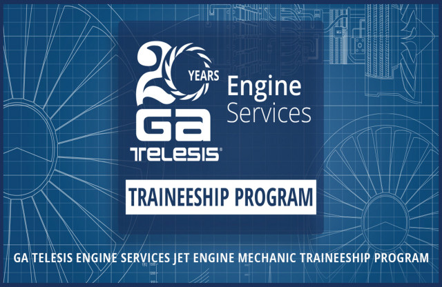 FreighterT's tweet photo. GA Telesis Engine Services Jet Engine Mechanic Traineeship Program

https://t.co/xrASNyDgFx

@GATELESIS #teamwork #training #traineeshipprogram #GATES https://t.co/8I6NoUiFSo
