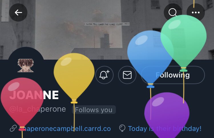 Poke, poke @la_chaperone’s waist.

“I heard it’s someone’s birthdaaaaay~”