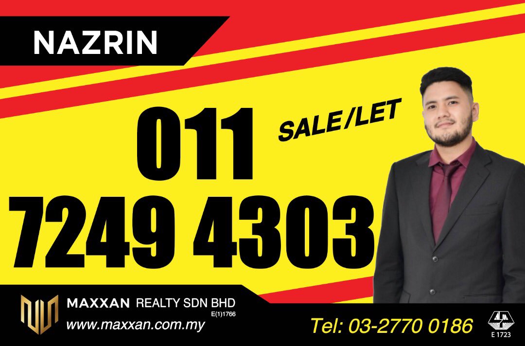 NazrinHartanah's tweet photo. Calling all Vista Bangi owners, jika ada yg nak sewakan unit di Vista Bangi, sila PM saya, saya ada 10 ready client (Mostly Students UKM) yg ingin menyewa distu dan kebanyakan dari mereka akan start physical class kemasukan bulan Oct.

Please contact me, 011-72494303 Wan Nazrin https://t.co/b6Zne4qKeS