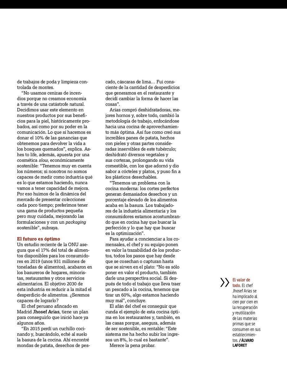 ASHES_TO_LIFE's tweet photo. @AlonsoVaquerizo publica en la edición impresa de @Fleet__People #FP47 un artículo sobre la #sostenibilidad.
En el, muestra distintas iniciativas empresariales que, con su trabajo, generan #Impacto positivo y cuidan el Planeta. ¡Gracias por incluir a @ASHES_TO_LIFE! https://t.co/JL0OIQE7Tb