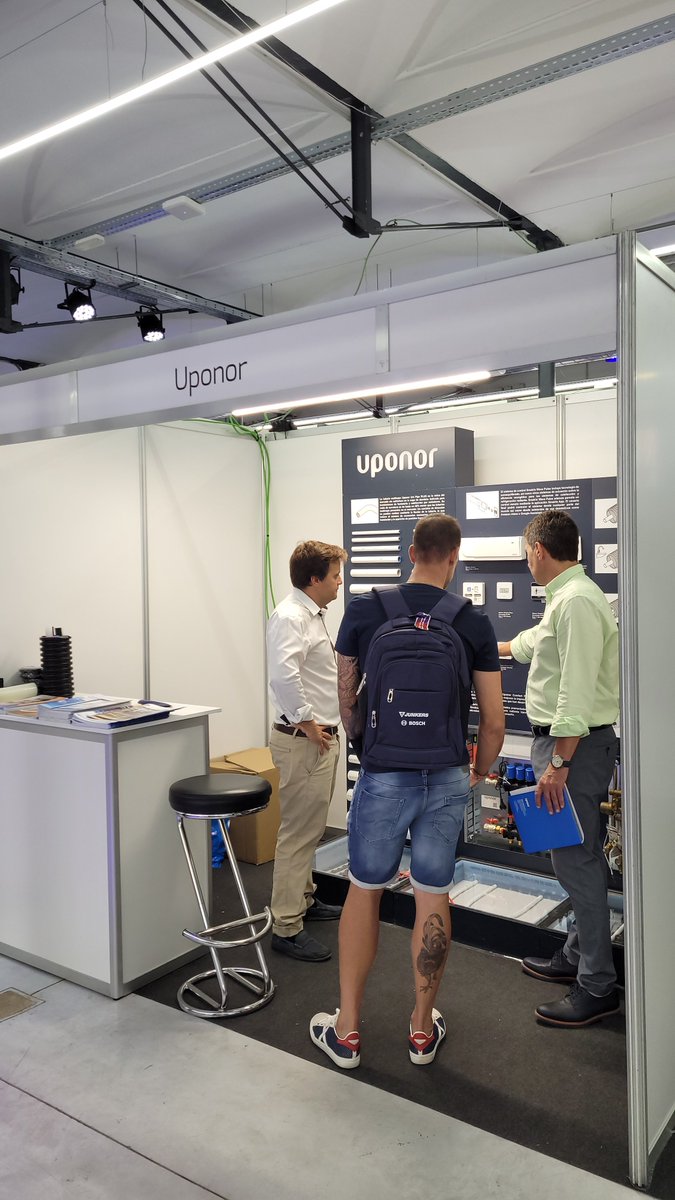 Uponor_ES's tweet image. Volvemos con energía renovada para estar muy cerca de todos los profesionales del sector. 📢Esta semana estamos en Mallorca, apoyando a @BongrupB en su feria 💪
