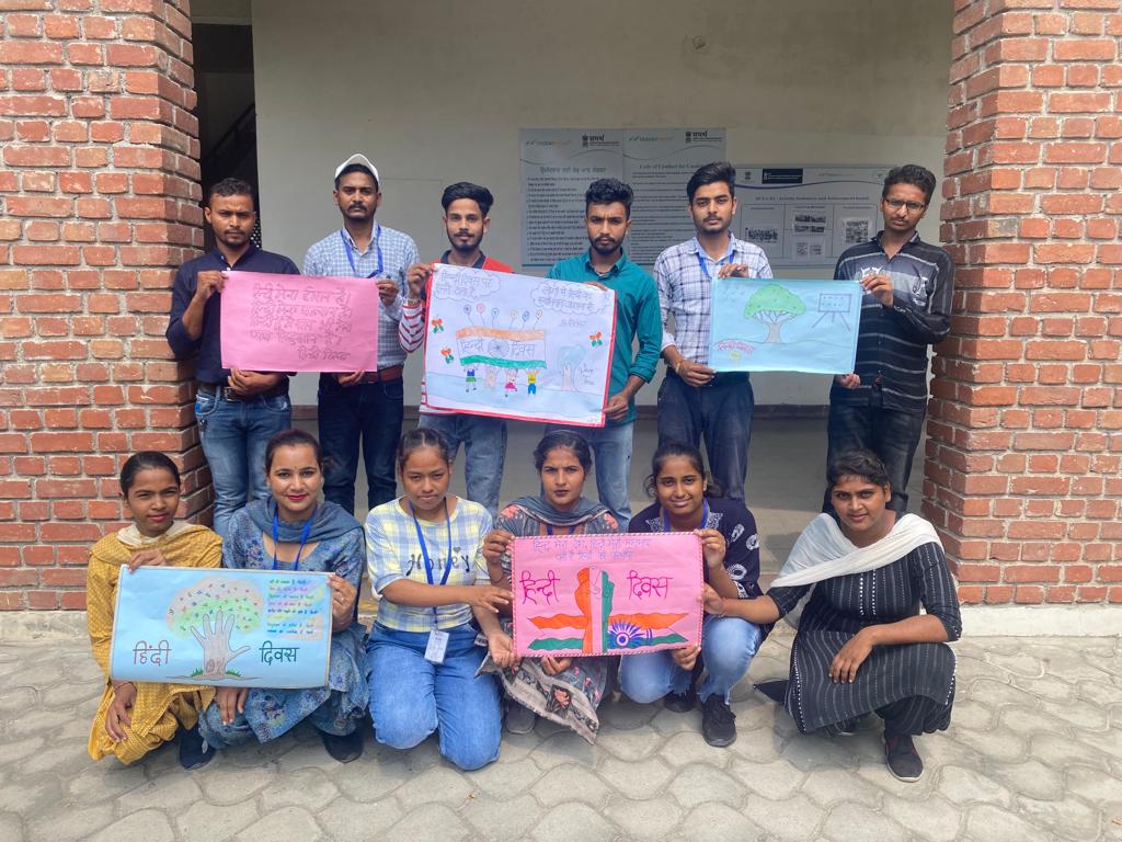 TridentCares's tweet photo. Two years after India got Independence, Constituent Assembly declared #HINDI as #NationalLanguage and decided to celebrate #HINDIDIWAS on 14 September every year.
Lots of wishes for a pride-filled Hindi Diwas from #TridentFoundation. https://t.co/SatvRwvM13