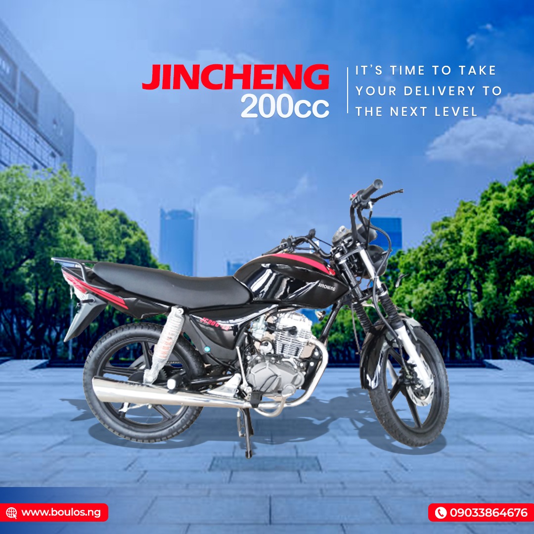 Boulos_Ent_Ltd's tweet photo. The Jincheng 200cc Dispatch bike is a fuel-efficient, high-quality option that's better than any other dispatch bike in its class.

#dispatchbike #boulosentlimited #boulosenterpriseslimited Him Tu Lie Sabinus Tukur Mamu over 2.5 Reno Omokri https://t.co/go7GH2lzL7