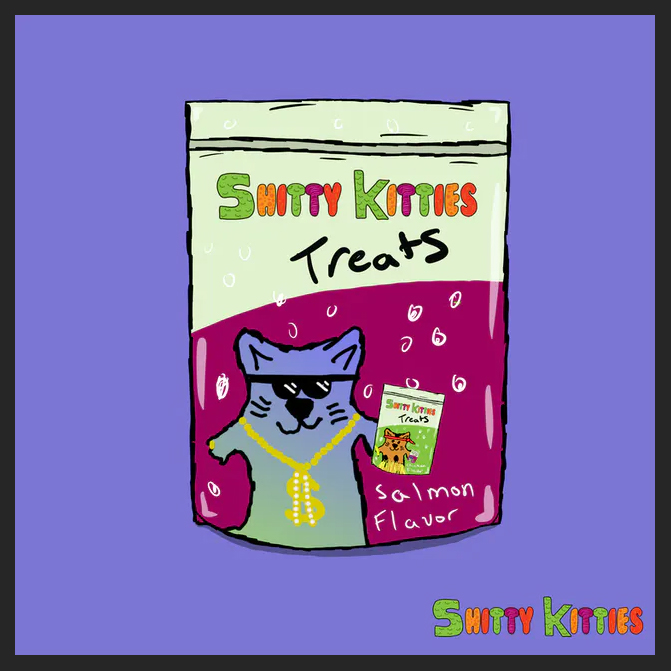 Raelsworld1's tweet photo. nuttin bedda that starting with winning an auction on @ShittyKitties_ Discord and puttin dem $ShittyTreats to work... Got a nice #Freakio ... π₯³πΎ #shittyhype #algofam #ALGO #AlgoNFTs https://t.co/ilOmDSGlY8