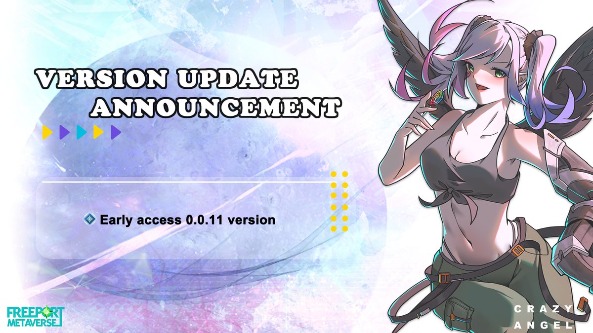 FreePortGame's tweet image. 🎯Freeport 0.0.11 version🎯

📌Added
✅”Markverse Moon Festival” mission easter egg.

📌Modification
✅Fix the chat button which can trigger the mission directly.
✅Delete the game record file “player-prev”.
✅Fix the ”Markverse Moon Festival” mission process bug.