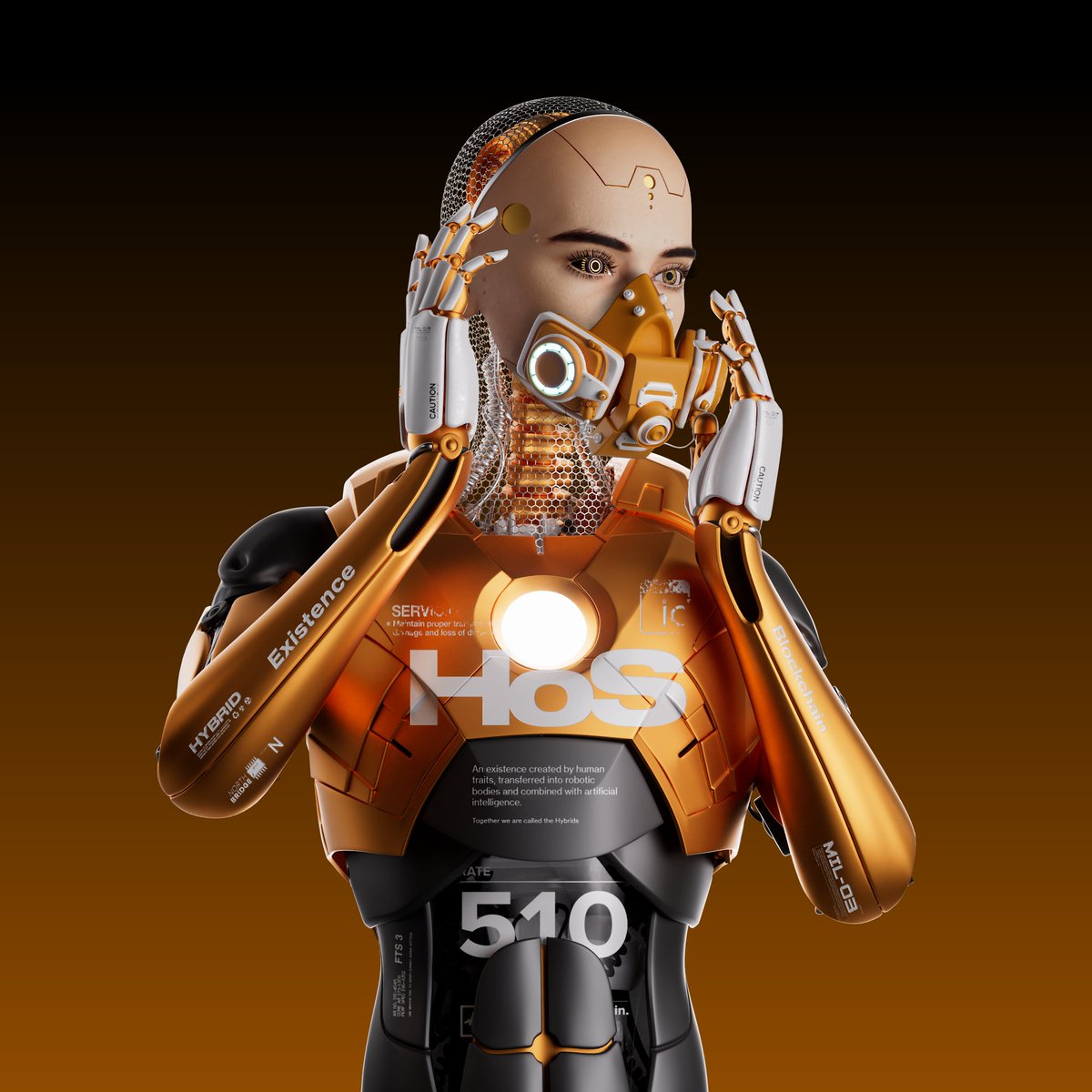 HouseofStoxx's tweet photo. 1/2
An existence created by human traits, transferred into robotic bodies, and combined with artificial intelligence.
An existence that lives in two dimensions, the physical world, and the metaverse... https://t.co/NTS7bERJw5
