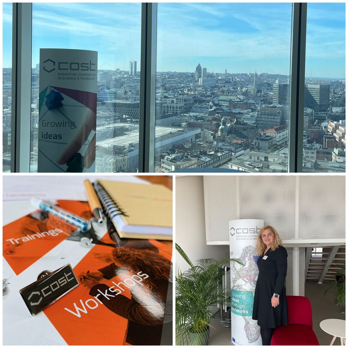 gardossigroup's tweet photo. The week started strong for our PI Dr Anamaria Todea who attended the COST accademy Leadership workshop in Bruxelles. It was a perfect moment to learn and discuss about leadership and projects with the best leaders from EU. #renecopol; #costaction; #MSCA; #EUactions https://t.co/qqU6hhHORS