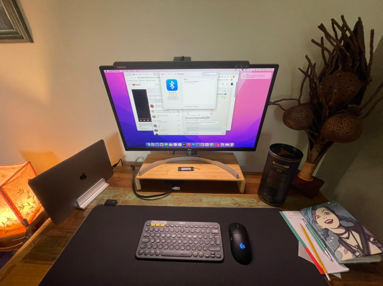 trashhead00 on Twitter "Finally cleaned my home desk... now can